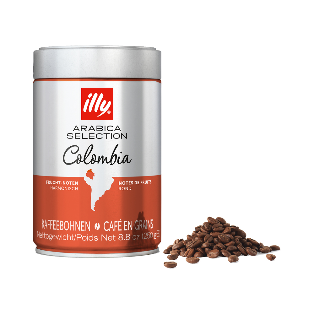 Illy Colombia Coffee Beans 250g